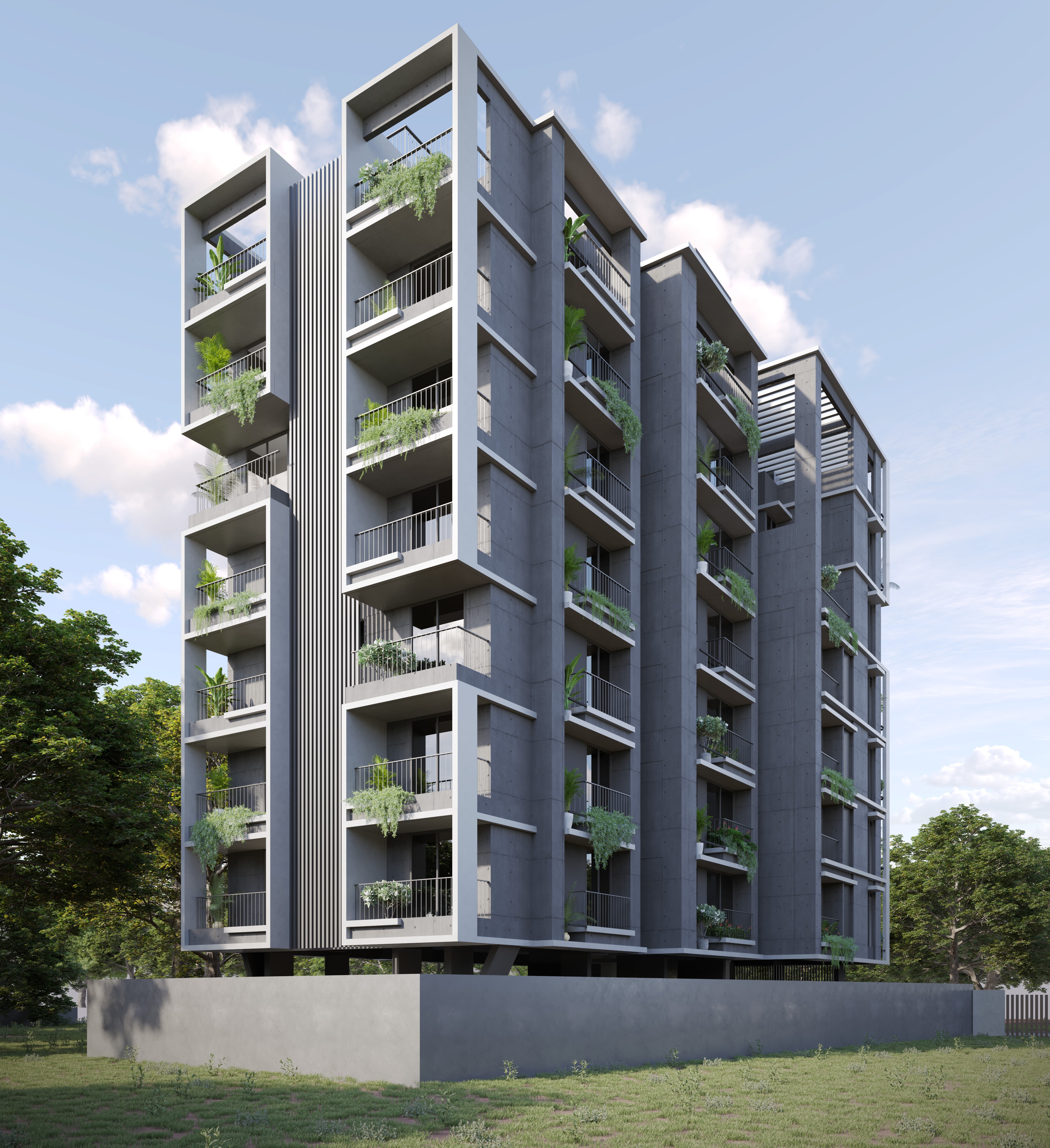 Shakuntala Heights exterior angle 04